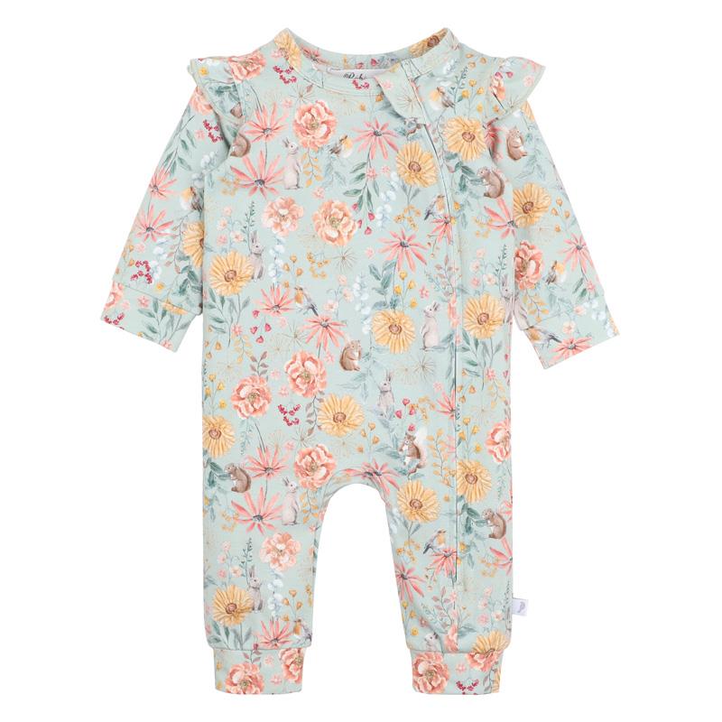 Bébé Long Sleeve Zip Romper